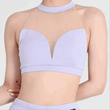 FORALL DISPLAY SET: Tulip Halter Top + V-Cut Low Pants