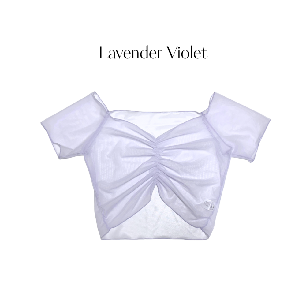 FA - Mesh off-shoulder
