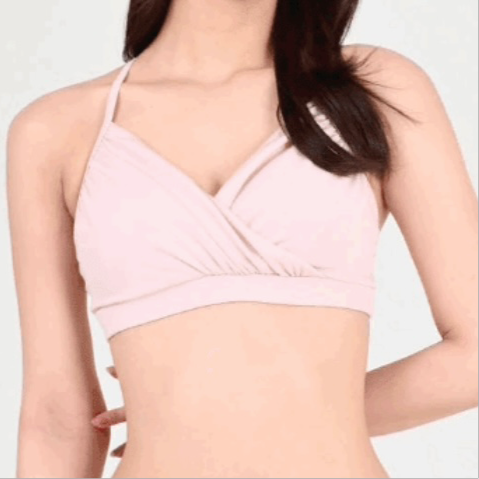 FORALL DISPLAY SET: Shirring Wrap Top + V-Cut High Pants