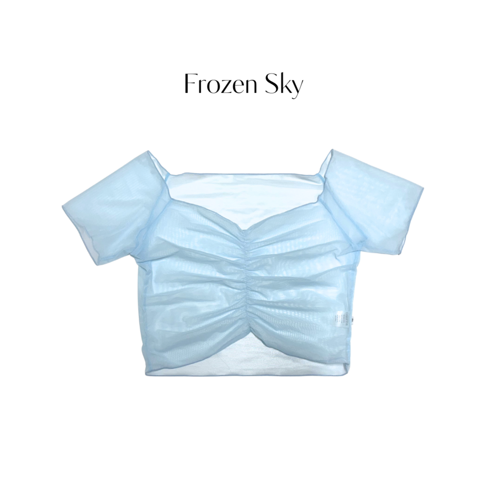 FA - Mesh off-shoulder