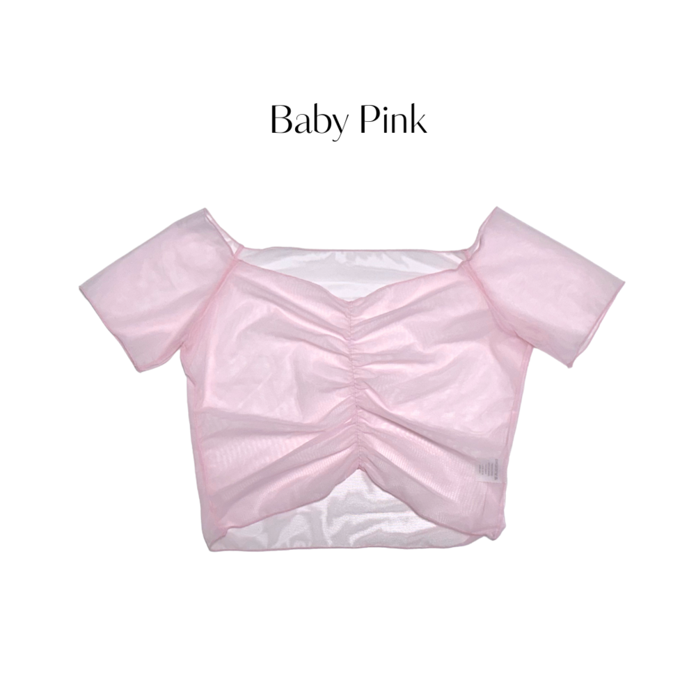 FA - Mesh off-shoulder